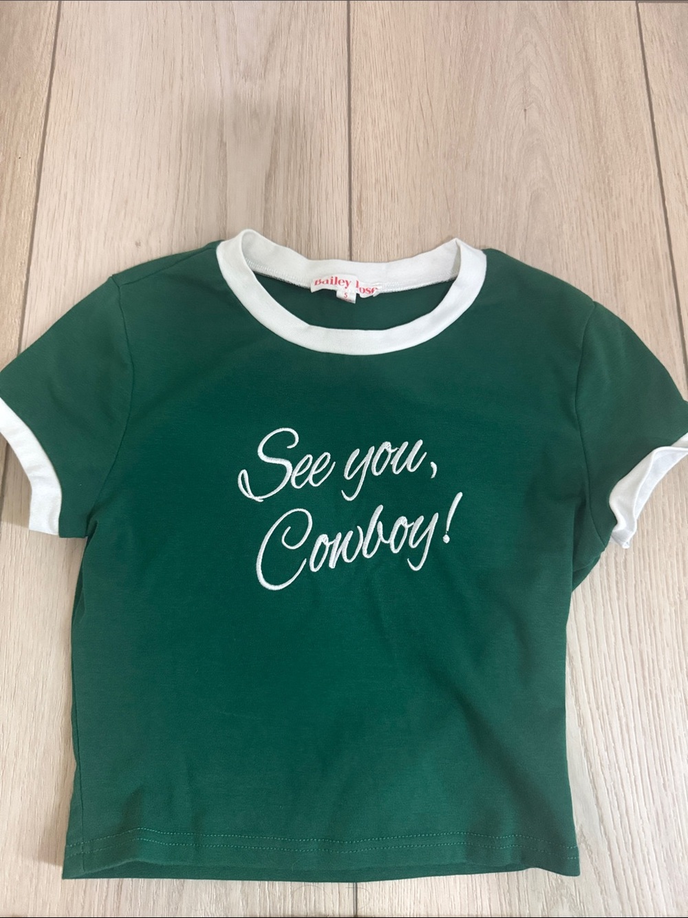 See You Cowboy! Crop Tee